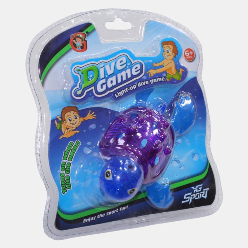 Turtle Dive Game Beach Toy  Blue
