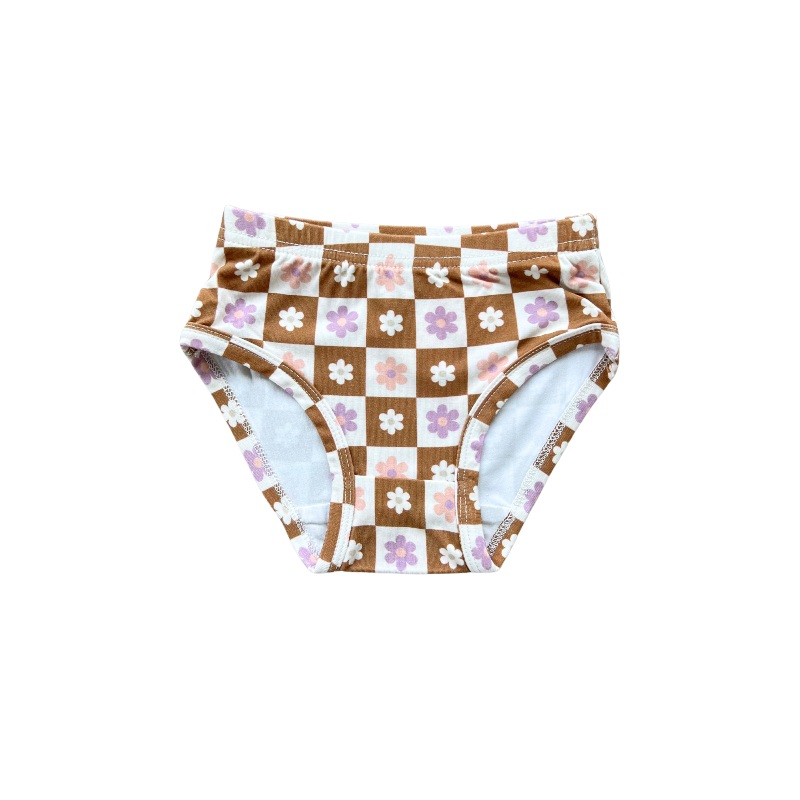 Underwear – Checker in Retro Daisy