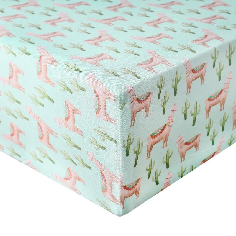 Copper Pearl Premium Knit Fitted Crib Sheet | Cusco