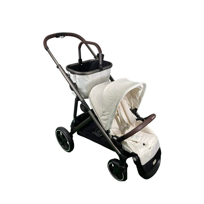 Cybex Gazelle S Modular Stroller, 2023, Seashell Beige, Taupe Frame