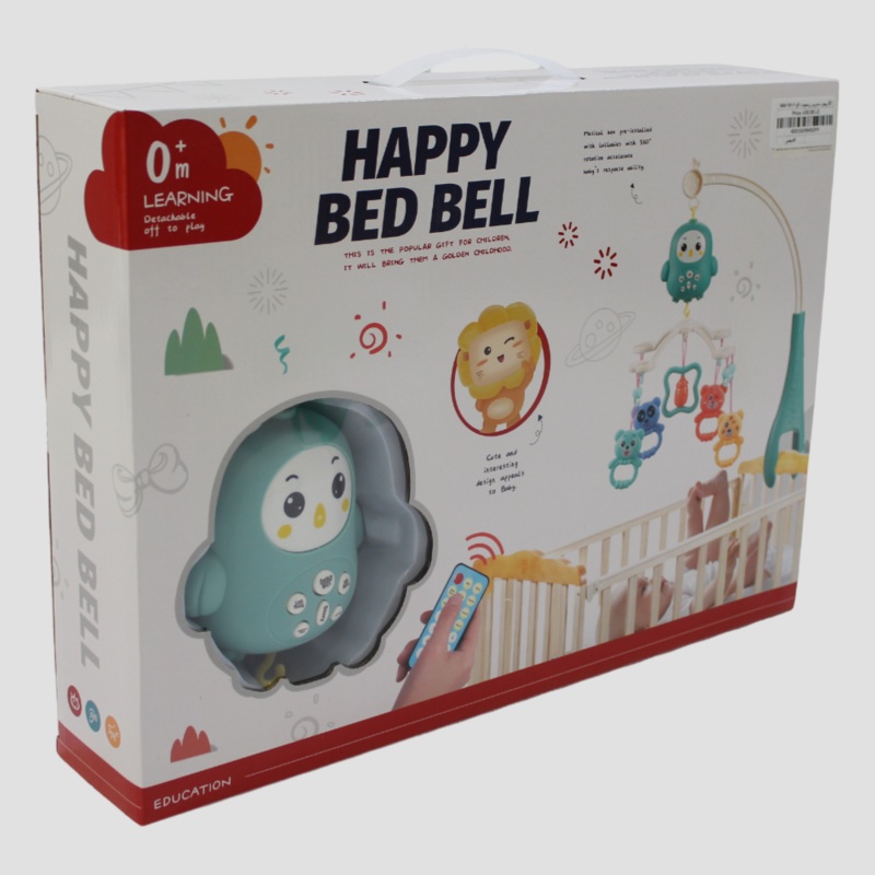 Happy Bed Bell Colorful Musical Toy for Kids