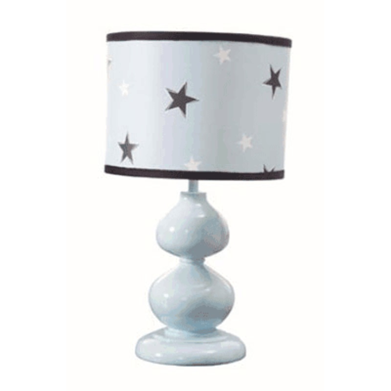 Lambs & Ivy Rock N’ Roll Lamp with Shade