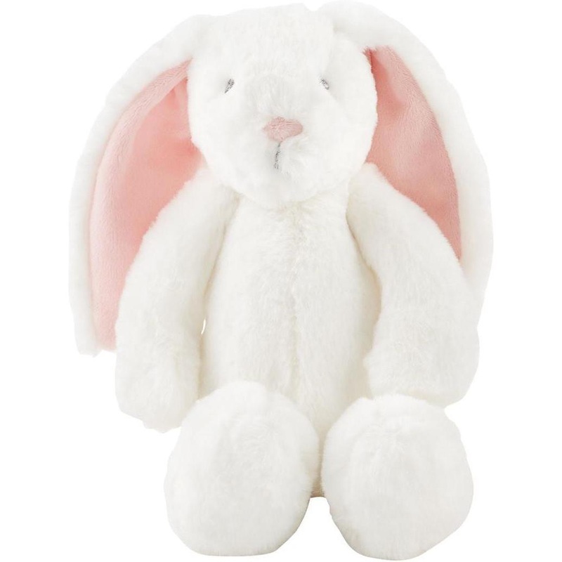Mud Pie Small Plush Pink Bunny