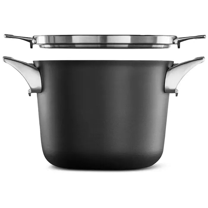 Premier Space-Saving Hard-Anodized Nonstick 4.5-Qt. Soup Pot & Lid