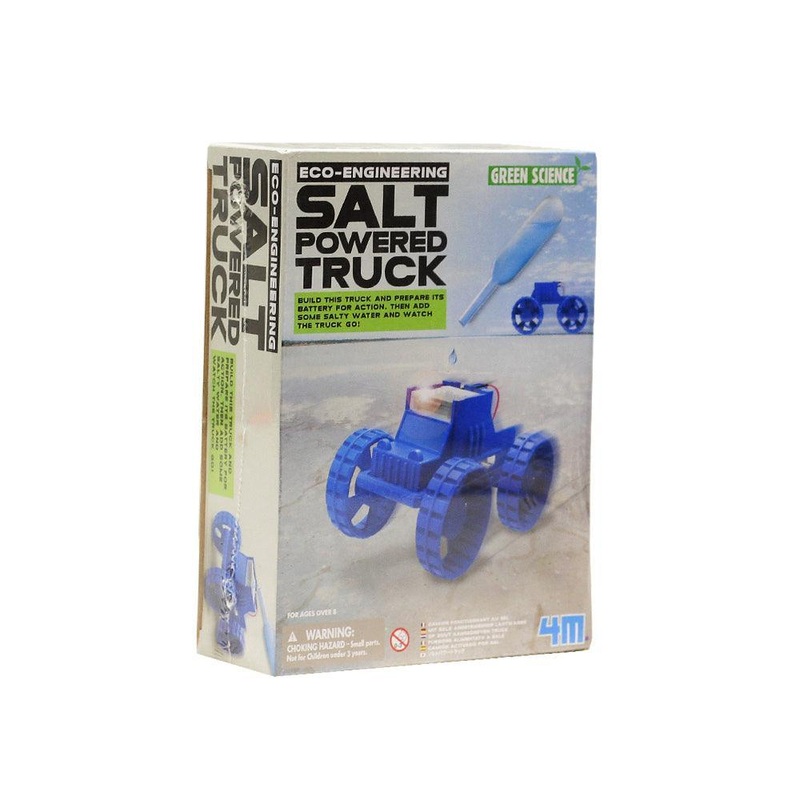 Salt Powered Truck Toy
