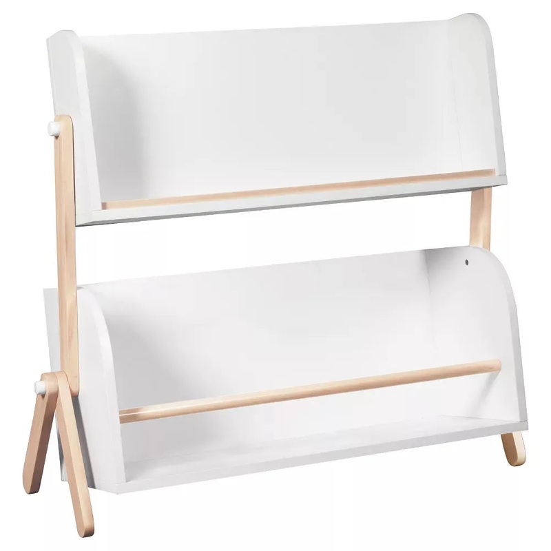 Tally Storage Bookshelf – White