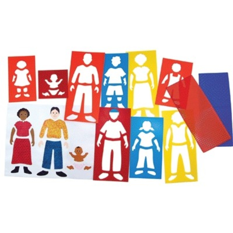 Fabulous Family Portrait Stencils