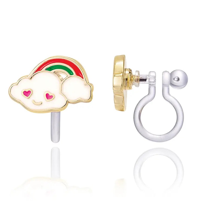 Girl Nation Clip On Cutie Earrings – Cloud Luvs Rainbow