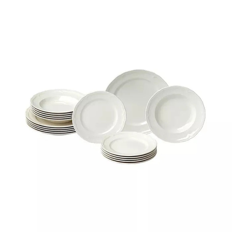 Manoir 18 Pc. Dinnerware Set, Service for 6