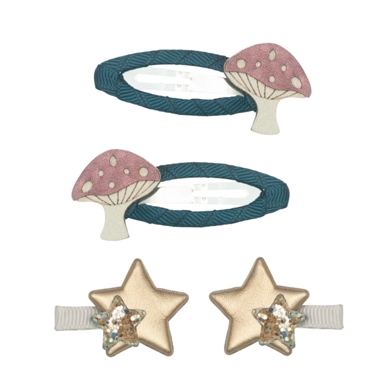 Mimi & Lula Magical Toadstool Clip Set