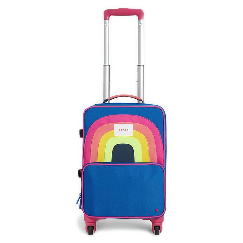 Mini Logan Carry-On Suitcase Rainbow