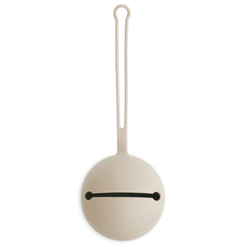 Mushie Silicone Pacifier Case – Shifting Sand