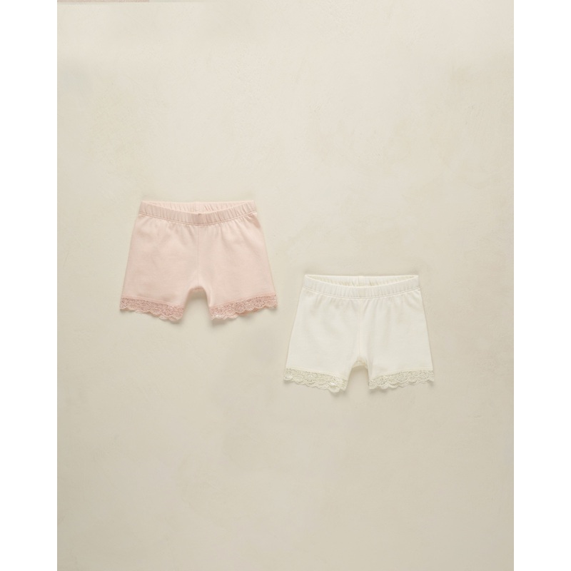 Noralee Cartwheel Shorts – Ivory, Blush
