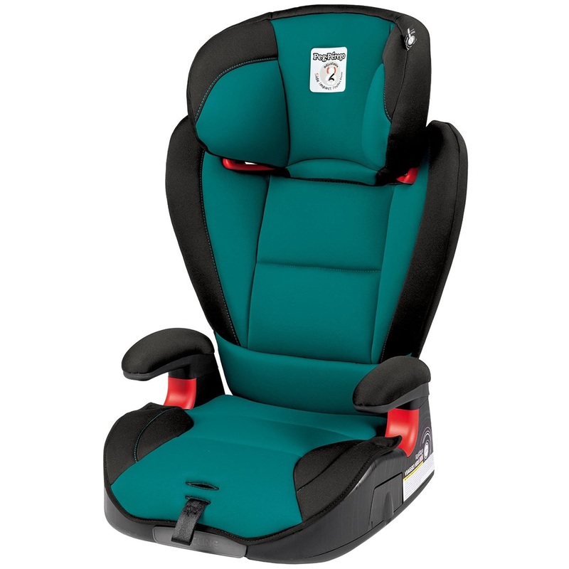 Peg Perego Viaggio HBB 120 High Back Belt Positioning Booster Car Seat – Aquamarine