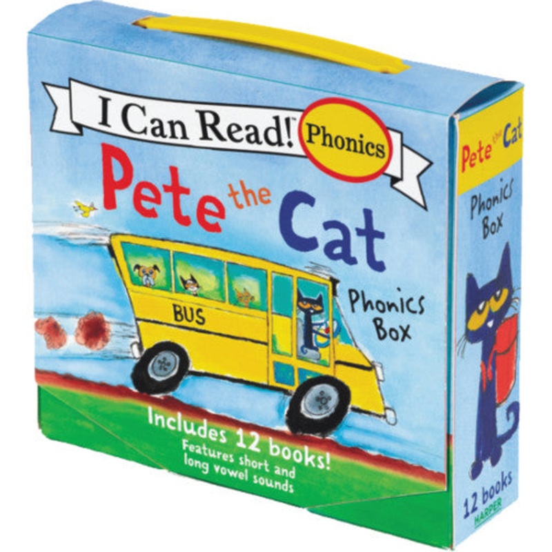 Pete the Cat Phonics Box, 12-Book Set