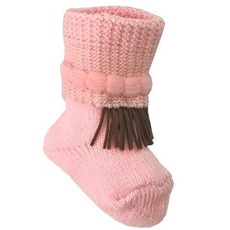 Rodeo Queen Newborn Girl Booties