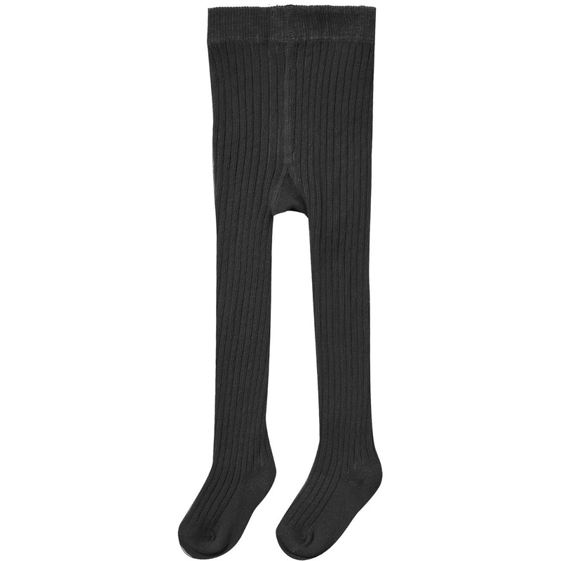 Rylee + Cru Ribbed Tights | Black