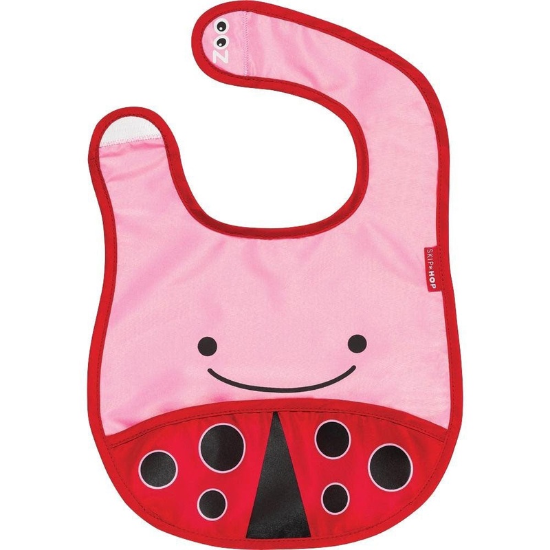Skip Hop Zoo Tuck-Away Bib – Ladybug