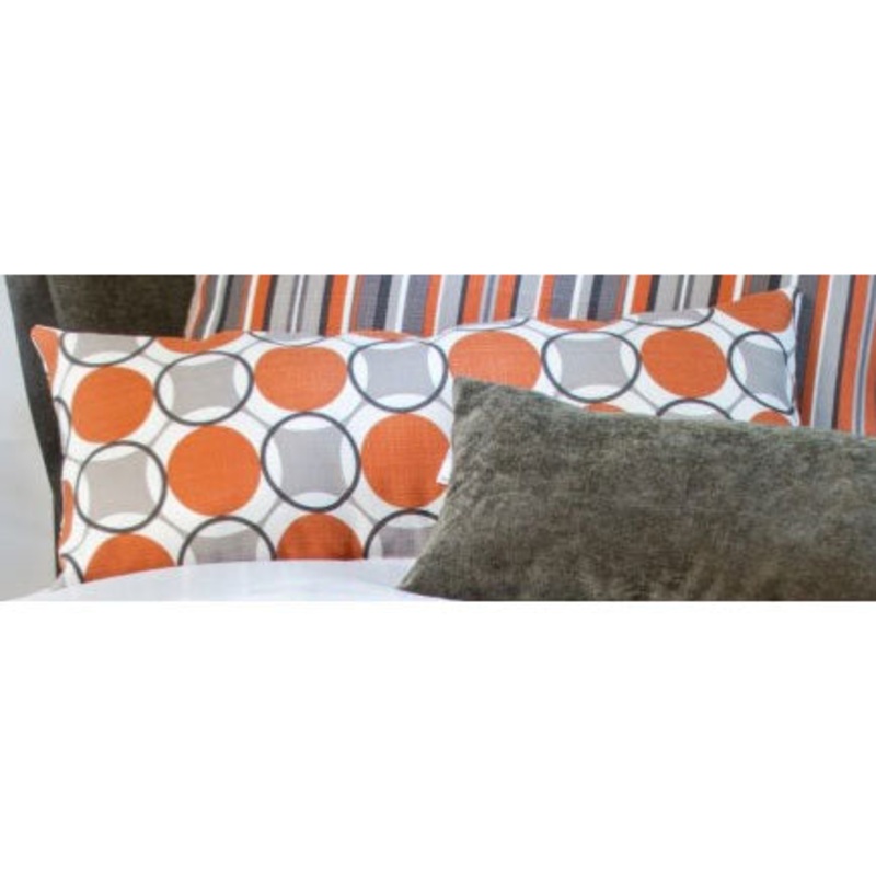 Sweet Potato Echo Circle Bolster Pillow