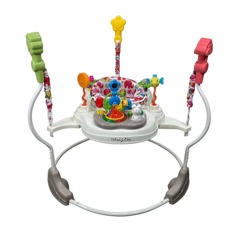 Dream On Me Zany Activity Center Bouncer, Elephant Print