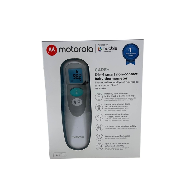 Motorola Care+ 3-in-1 No Touch Digital Thermometer