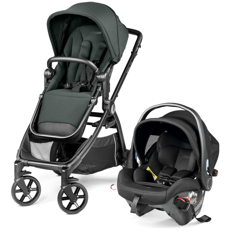 Peg Perego YPSI 2025 + Primo Viaggio Urban Mobility Travel System Bundle – Metal / True Black
