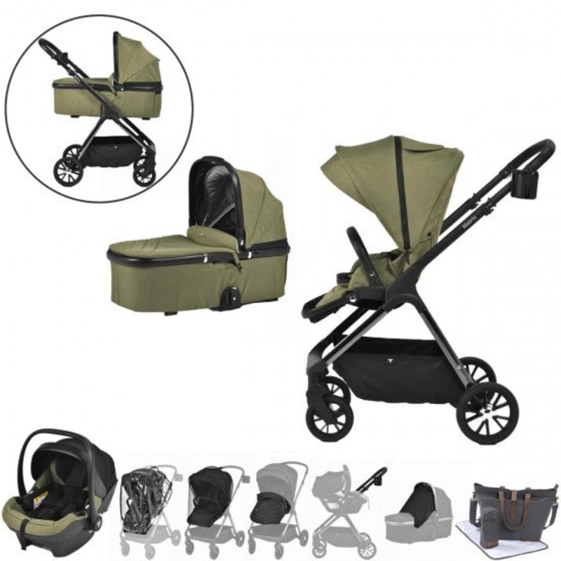 Viano Matrix 3 in 1 Travel System , Sage