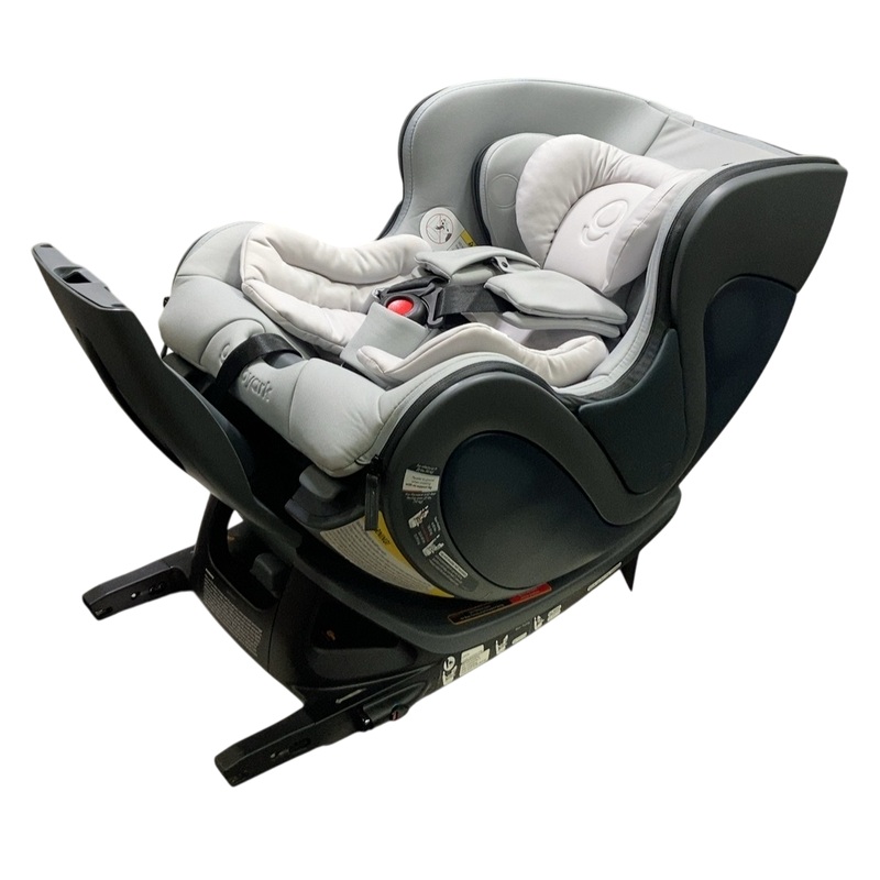 Babyark Premium Convertible Car Seat, 2023, Charcoal Grey / Glacier Ice