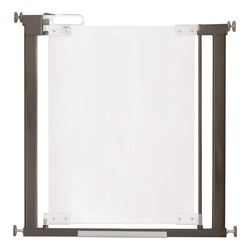 Fred Pressure Fit Clear-View Stairgate