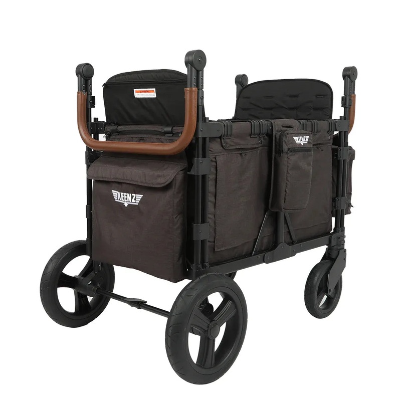 Keenz XC+ Luxury Comfort Stroller Wagon 4 Passenger – Black