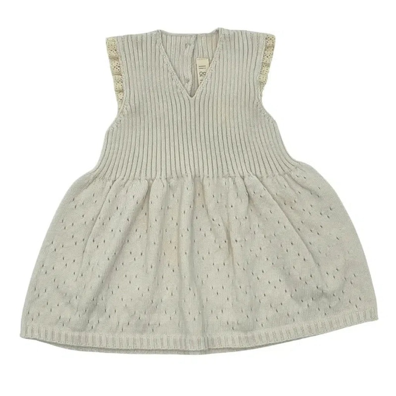 Li + Me – Knit Dress – Cream