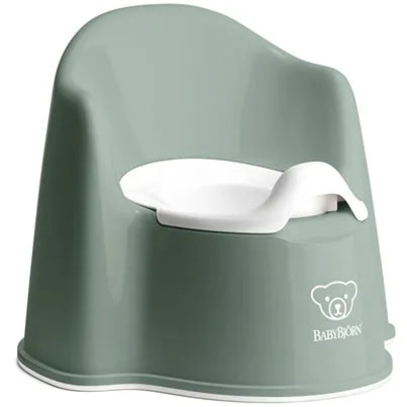 Potty Chair – Deep green/White (See Description)