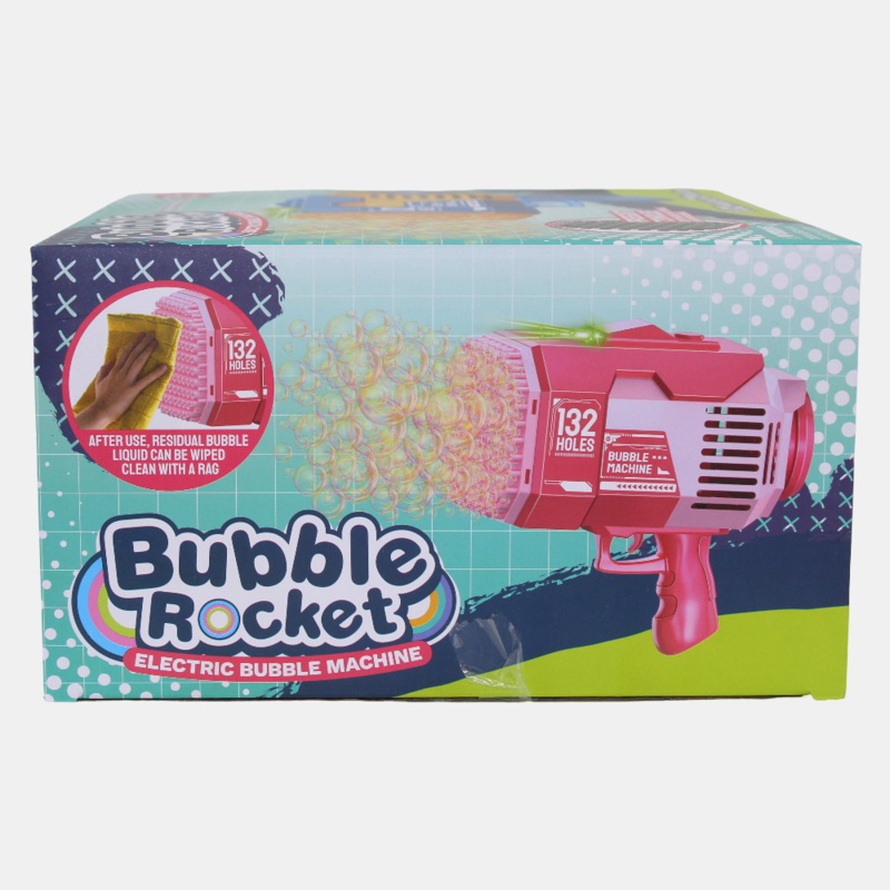 Bubble Rocket – Electric Bubble Machine – Pink