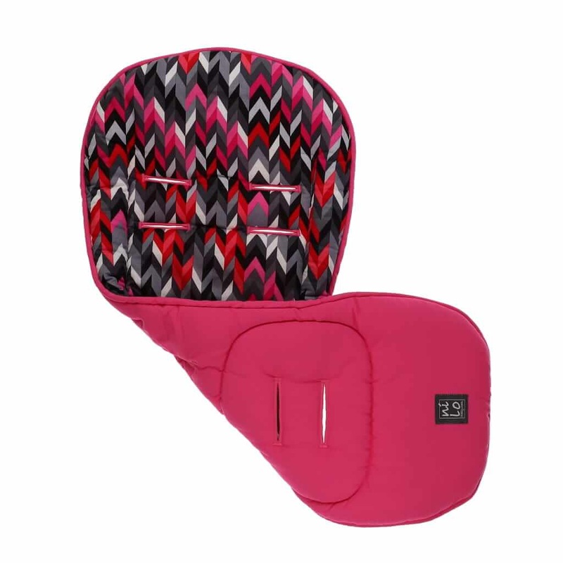 Long Stroller Mat Aztec Pink