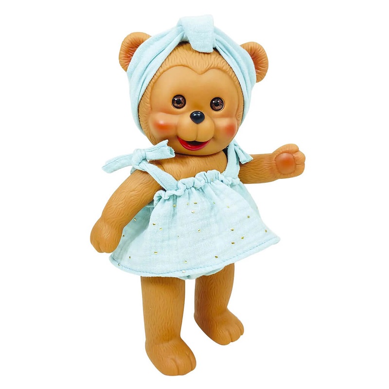 Nines d’Onil Poppy Bear Doll Light Blue Dress