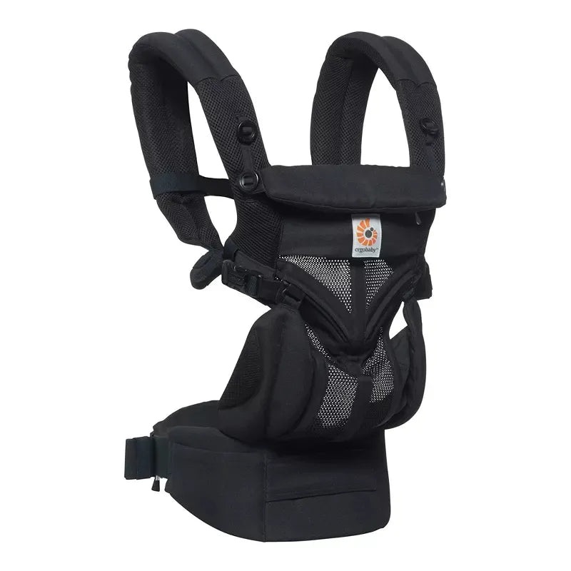 Omni Classic All Carry Positions Breathable Baby Carrier for Newborn to Toddler – Onyx Black