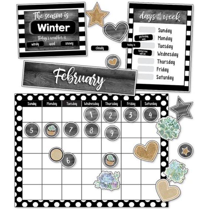Simply Stylish Calendar Bulletin Board Set(C)
