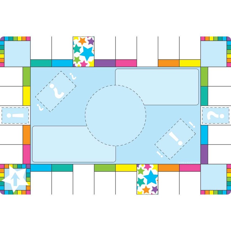Smart Poly Chart 13″X19″, Game Board Squares