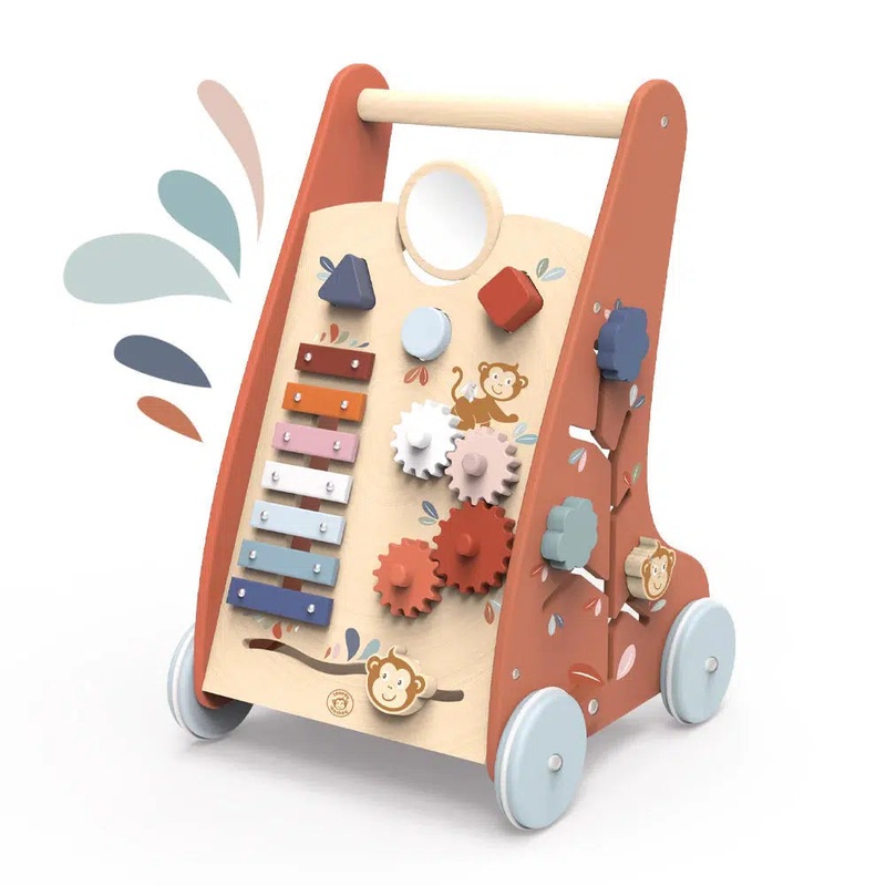 Speedy Monkey – Wooden Multi-Activity Walker