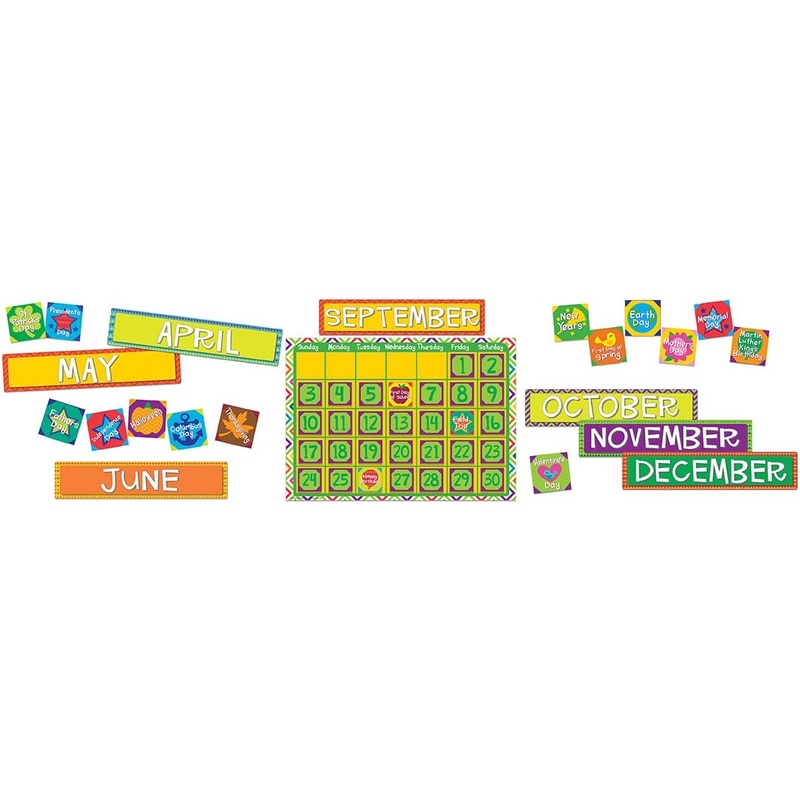 A Sharp Bunch Calendar Bulleting Board Set