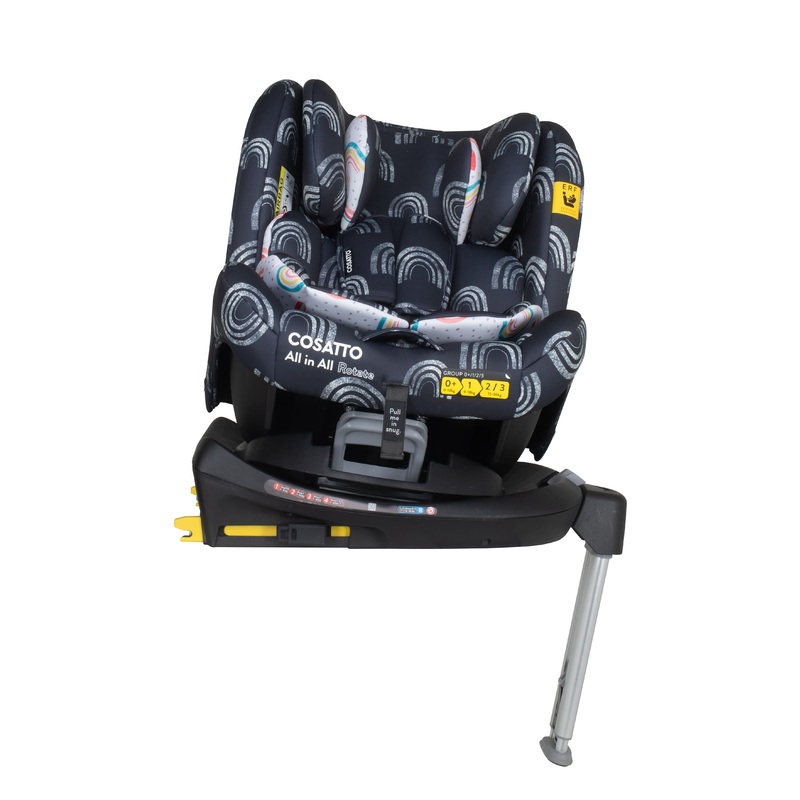 All in All Rotate Group 0+123 Car Seat Night Rainbow