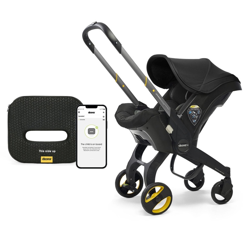 Doona Infant Car Seat + Stroller with Sensalert Bundle