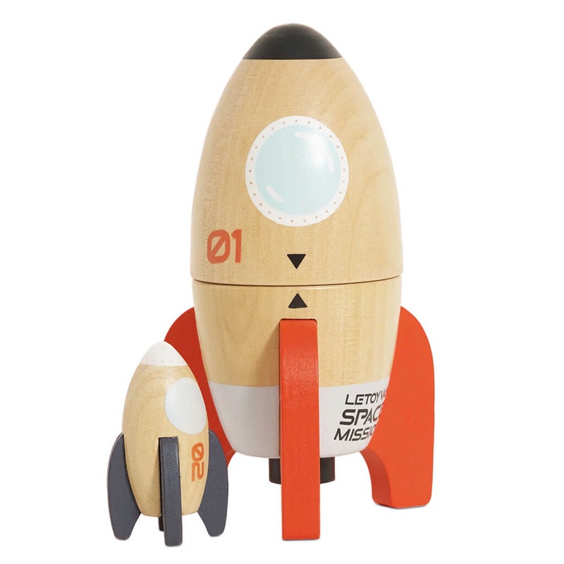 Magnetic Space Rocket Duo
