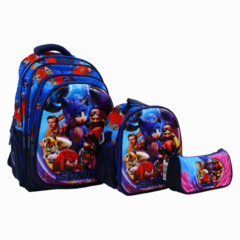 Sonic the Hedgehog School Set  18 Inches