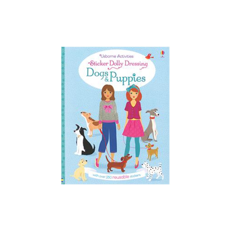 Usborne Sticker Dolly Dressing Dogs & Puppies