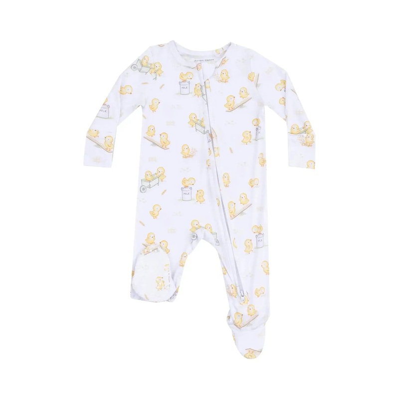 Angel Dear – Two-Way Zipper Footie – Baby Chicks