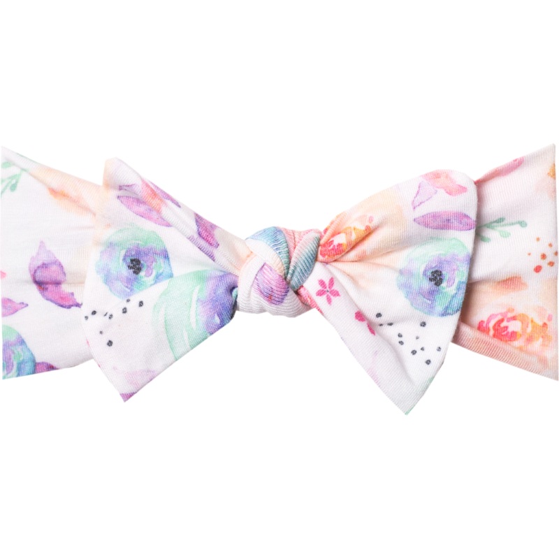 Copper Pearl Knit Headband Bow | Bloom