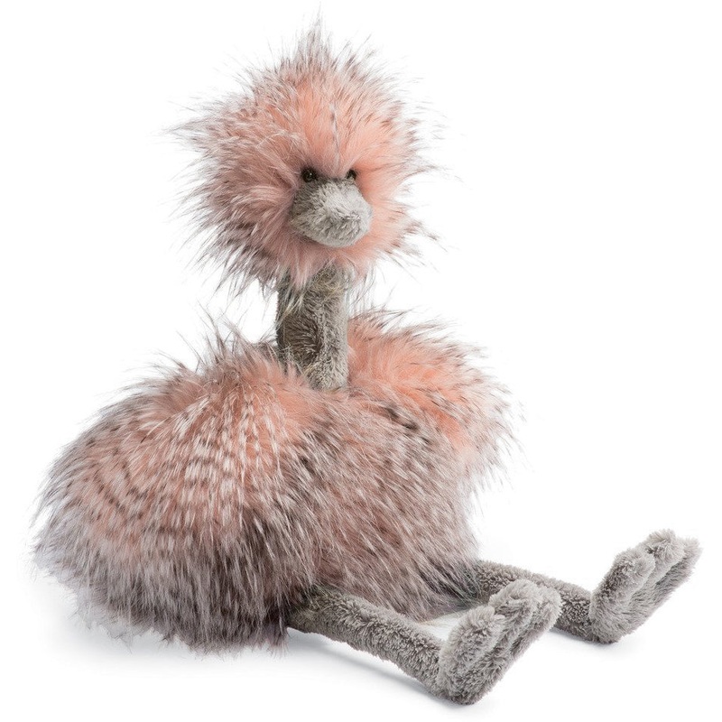 Jellycat Mad Pet Odette Ostrich, 19″