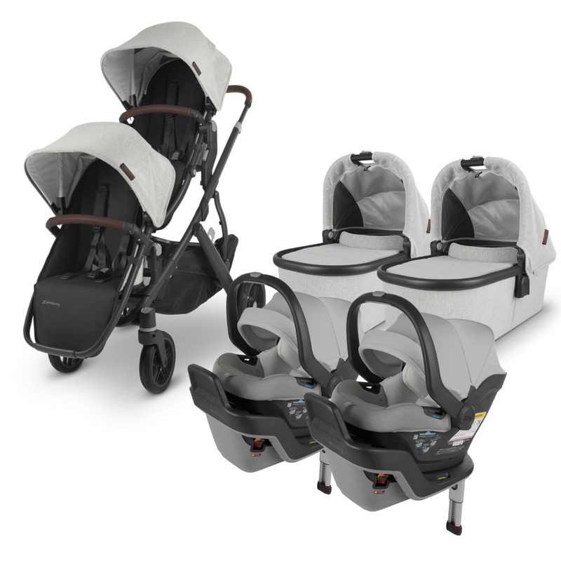 UPPAbaby Vista V2 + MESA MAX Twin Travel System Bundle – Anthony