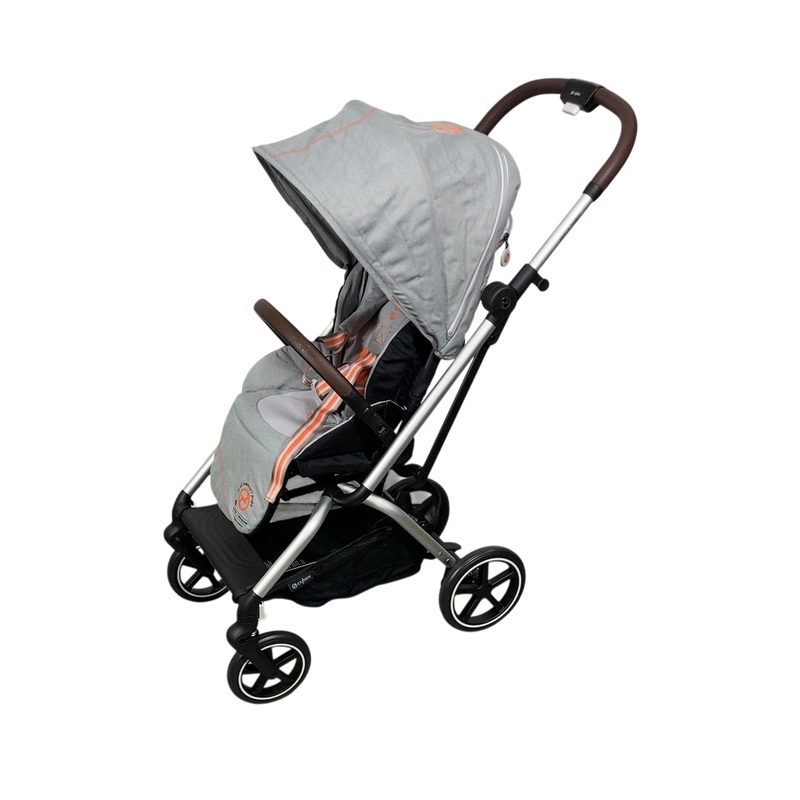 Cybex Eezy S Twist+2 Stroller, 2022, Lava Grey/ Mid Grey